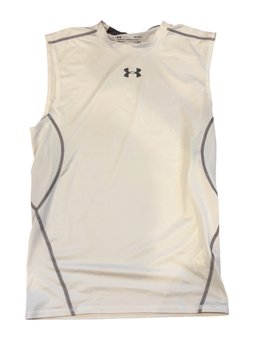 Under Armour White Tank Top | Size Large